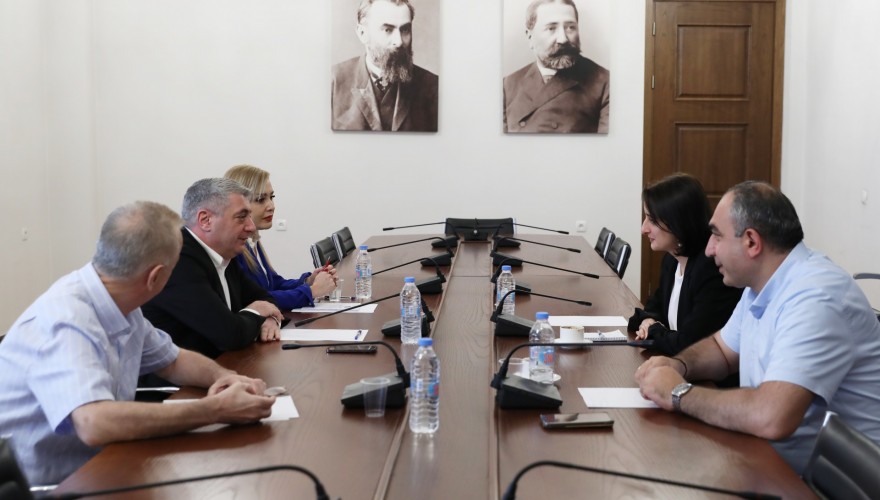 Meeting of Kakha Kakhishvili with Executive Director of NALAG