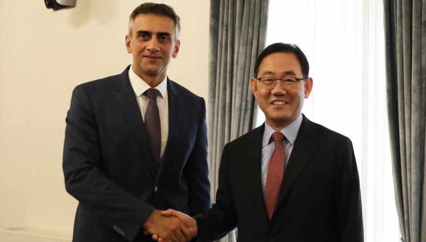 Meeting of Giorgi Kakhiani with the Vice-Chairman of the National Assembly of the Republic of Korea