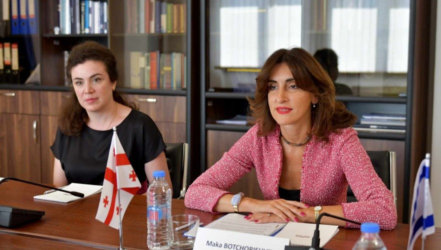 მაკა ბოჭორიშვილი საქართველოში ისრაელის ელჩს ჰადას ესთერ მეიცადს შეხვდა