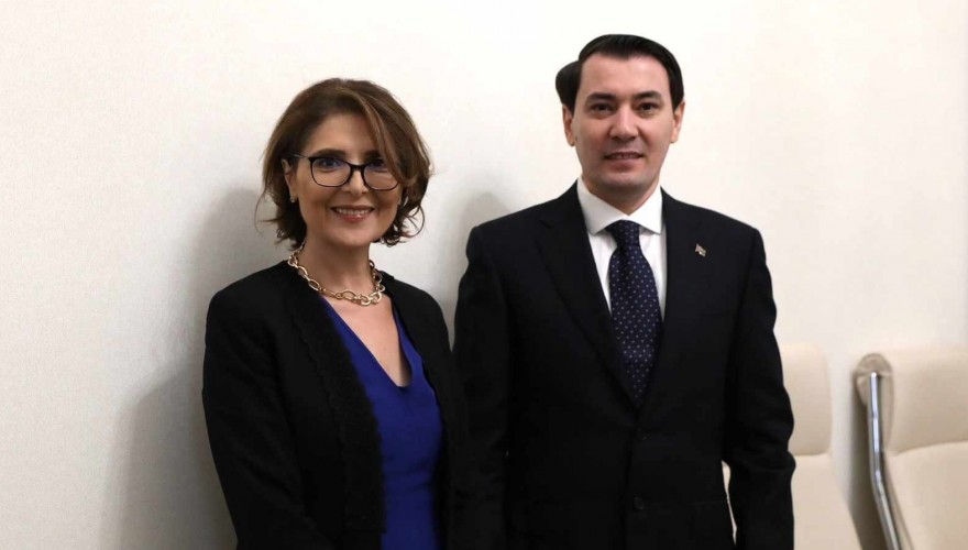 ელისო ბოლქვაძე თურქმენეთის რესპუბლიკის ელჩს შეხვდა