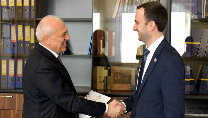 Meeting of Levan Makhashvili with the Ambassador of Armenia
