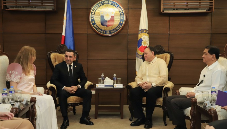 Meeting of Aleksandre Tabatadze with Minister of Defense of the Philippines