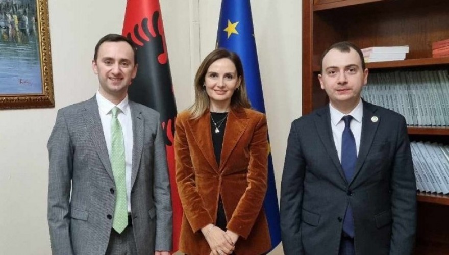 Chairs of the European Integration Committees of the Georgian and Albanian Parliaments deliberated on bilateral relations and EU membership processes