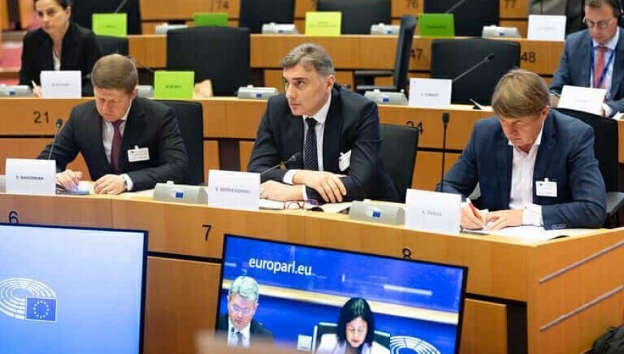 შოთა ბერეკაშვილმა ევროპარლამენტში მიმდინარე ენერგეტიკული გაერთიანების საპარლამენტო პლენუმში მიიღო მონაწილეობა