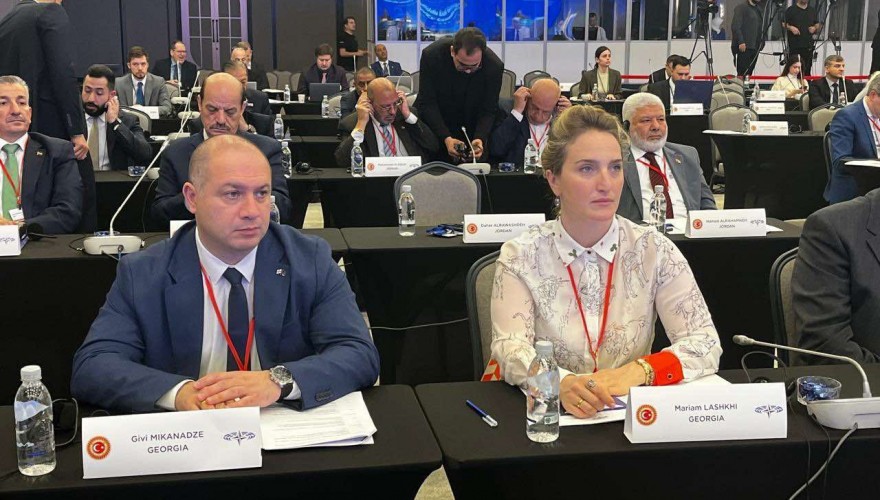 The Parliamentary Delegation partaking in the NATO PA organized seminar