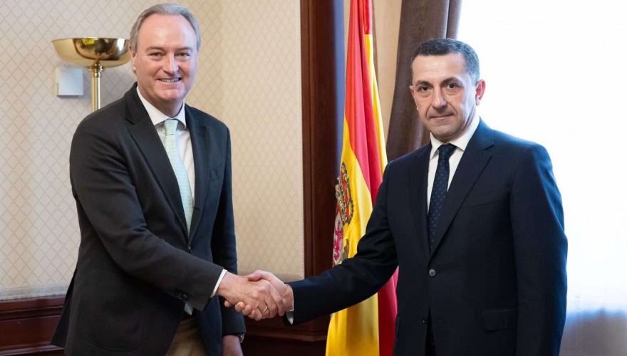 Aleksandre Tabatadze Meets with Chair of the Defence Committee of Spain’s Congress of Deputies