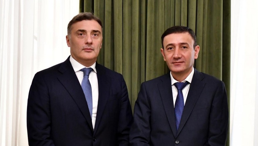 Shota Berekashvili and Anton Obolashvili Meet with Chair of the Economic Relations Committee of the National Assembly of Armenia