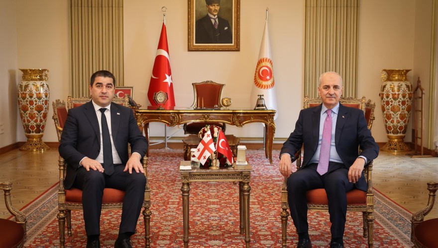 Shalva Papuashvili Meets with the Speaker of the Grand National Assembly of Türkiye