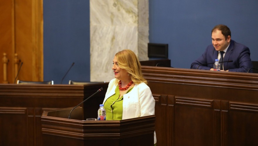 The Ambassador of Hungary reports to the Foreign Relations Committee