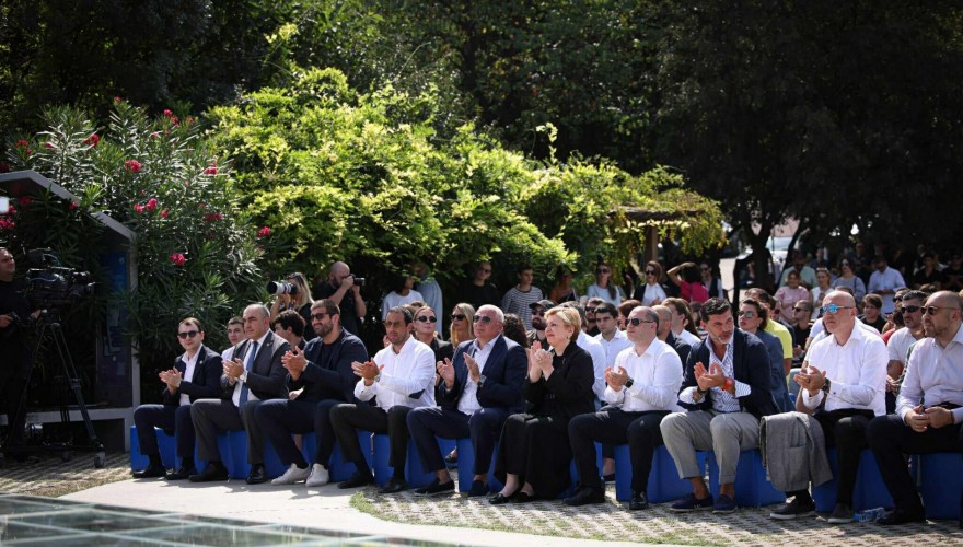Giorgi Chakvetadze attended the presentation of the European Youth Card