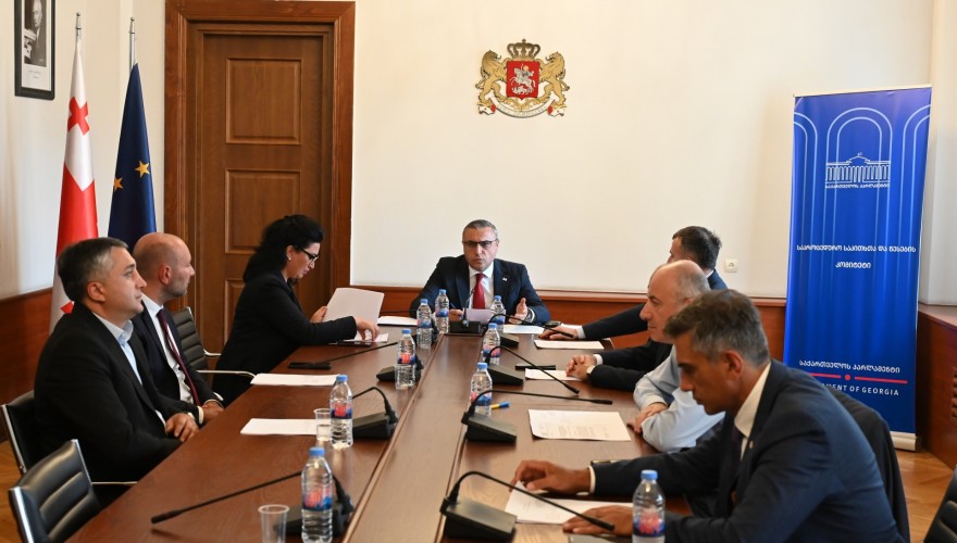 The Procedural Issues Committee deliberated on the recognition of the Powers of MP of Tornike Pagava substituting Mamuka Mdinaradze