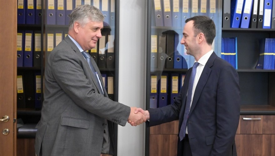 Levan Makhashvili met with the Ambassador of Austria