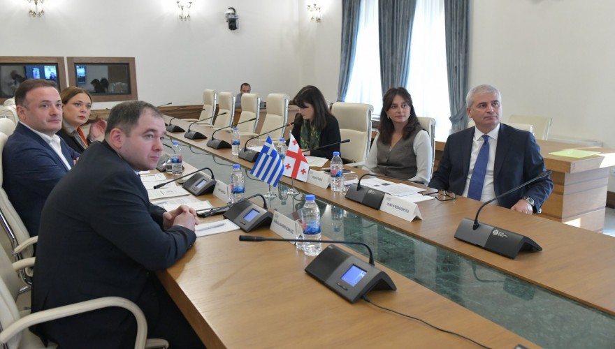 The Georgia-Greece Parliamentary Friendship Group held an online meeting with its Greek colleagues