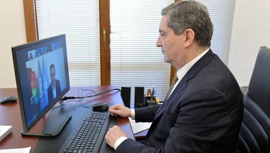 Gela Samkharauli participated in the FAO Regional Office for Europe and Central Asia-organized online meeting