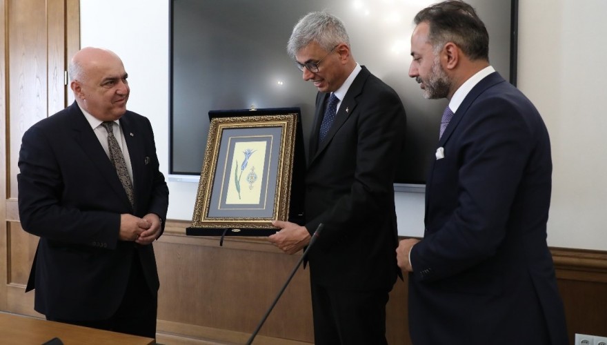 Zaza Lominadze met with the Healthcare Minister of Turkey
