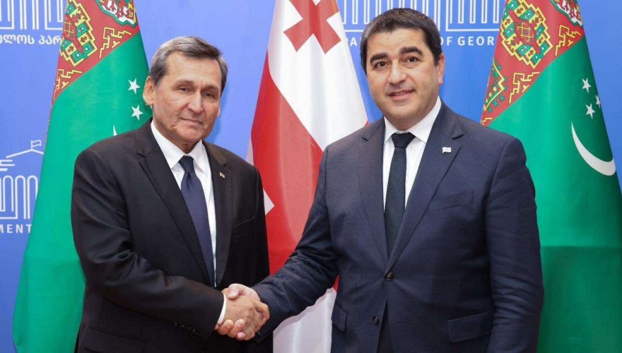 Shalva Papuashvili met with the Foreign Affairs Minister of Turkmenistan