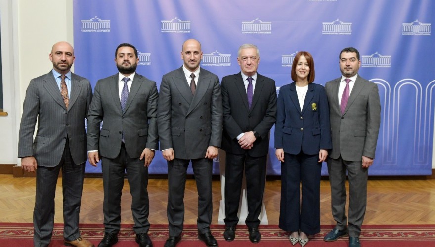 Giorgi Volski met with the delegation of the National Assembly of Armenia