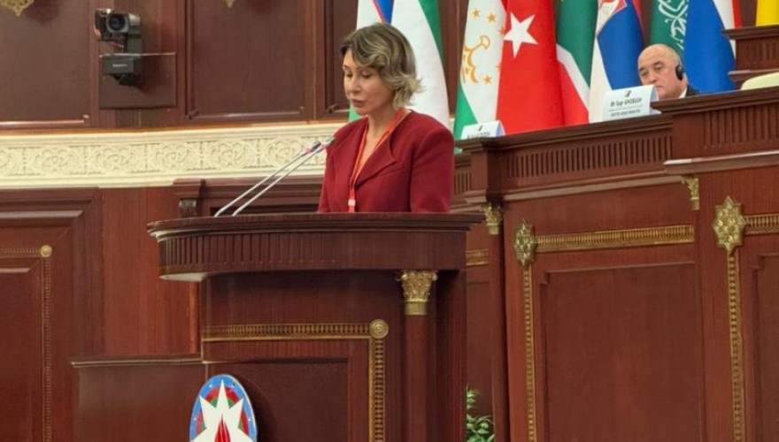 Nino Tsilosani delivered a speech at international conference in Azerbaijan 