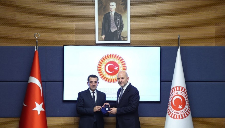 Alexander Tabatadze and the Committee members met with the Chair of the Internal Affairs Committee of the Turkish Parliament