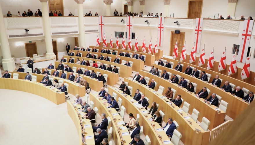 The Parliament adopted the legal amendments on the annulment of the former South Ossetia administration for the I reading