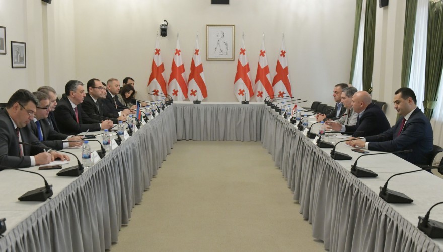 Gela Samkharauli met with the Agriculture Minister of Azerbaijan