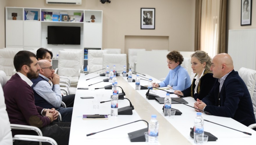 Mariam Lashkhi and Ilia Injia held a meeting on the rights of children in the digital space