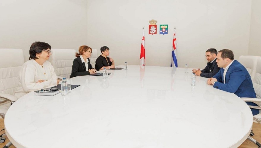 Giorgi Gabunia met with the Culture Minister of the Ajara AR