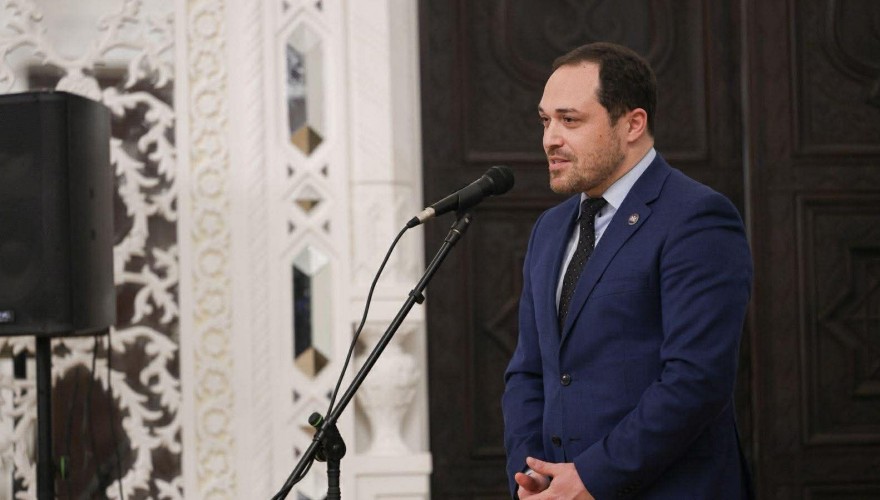 Giorgi Gabunia Attended the Presentation of a Book Dedicated to the Life and Work of Gurian Folk Song Performer and Choirmaster Tristan Sikhariulidze