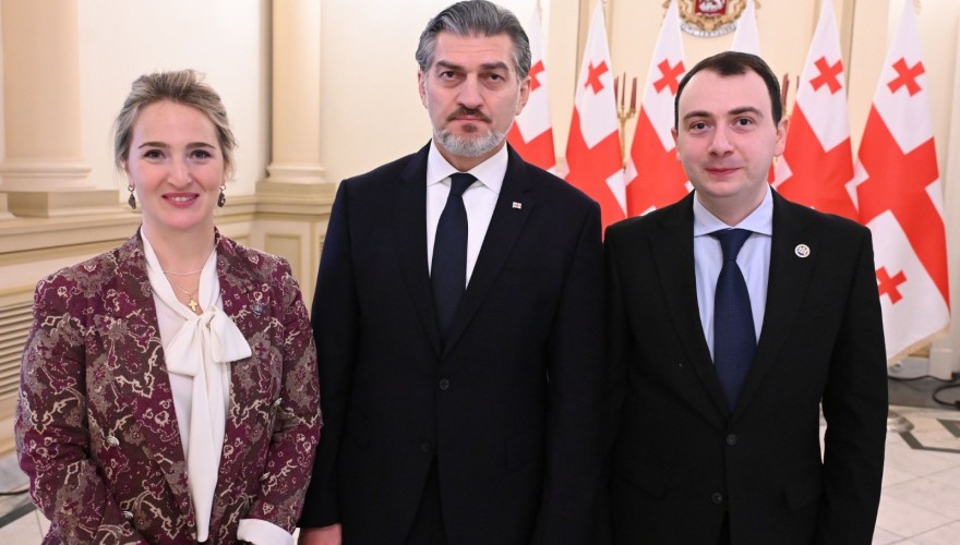 მარიამ ლაშხმა და გიორგი ჩაკვეტაძემ საქართველოს ეროვნული პრემიის კონკურსის გამარჯვებულების დაჯილდოების ცერემონიაში მიიღეს მონაწილეობა