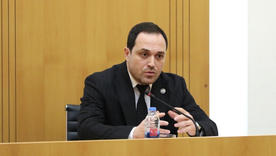Giorgi Gabunia met with the memberes of the Students’ Parliament and Government