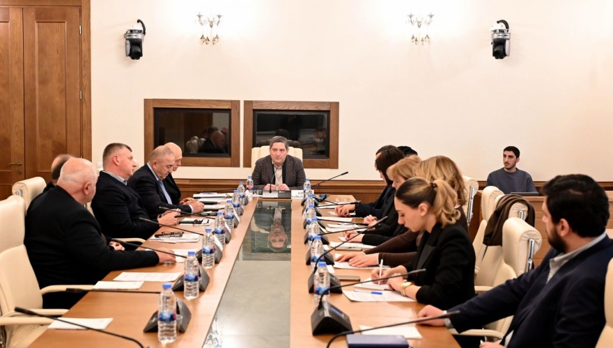 Gela Samkharauli Held a Working Meeting on the Development and Promotion of Georgian Wheat Culture