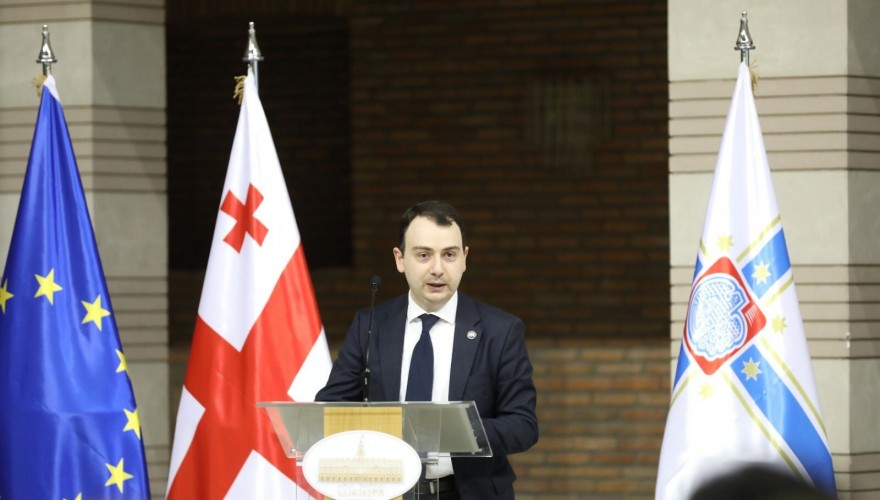 Giorgi Chakvetadze Delivered an Address at the Event of the Inclusive Theatre “Contact”