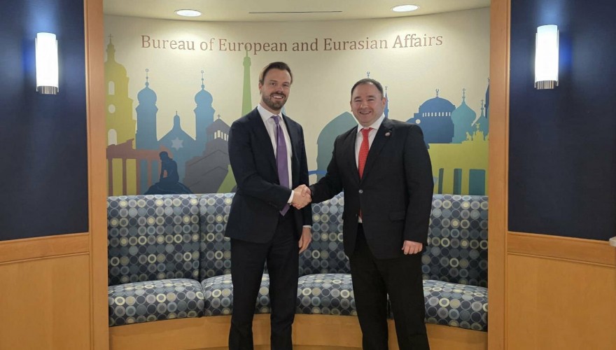 Nikoloz Samkharadze Met U.S. Assistant Secretary of State for European and Eurasian Affairs