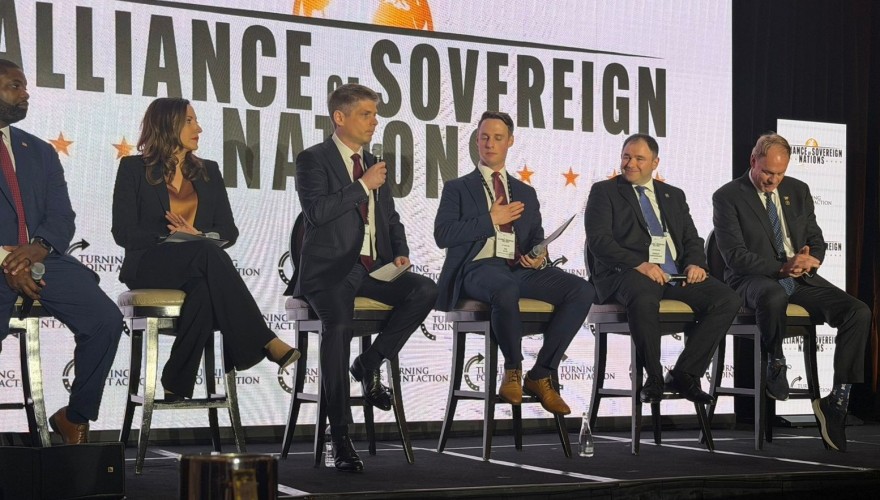 Nikoloz Samkharadze spoke on Energy Independence at the Alliance of Sovereign Nations Conference