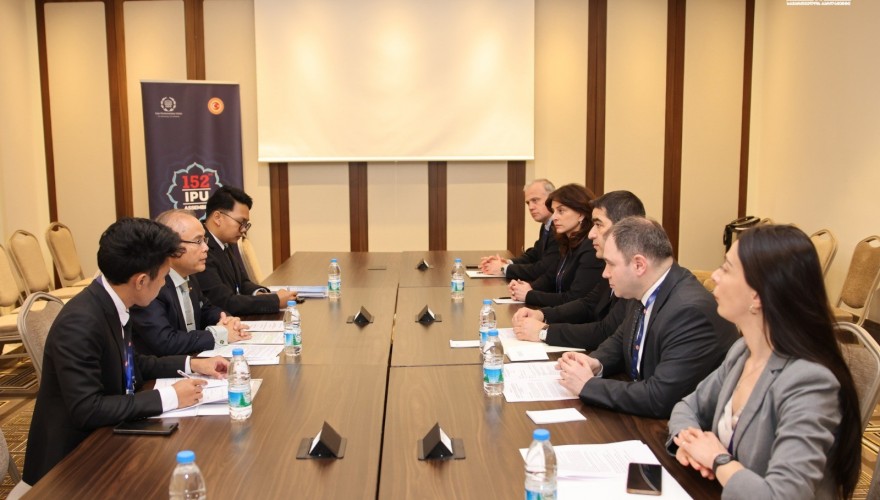 Shalva Papuashvili Met with the Secretary General of the ASEAN Inter-Parliamentary Assembly (AIPA)