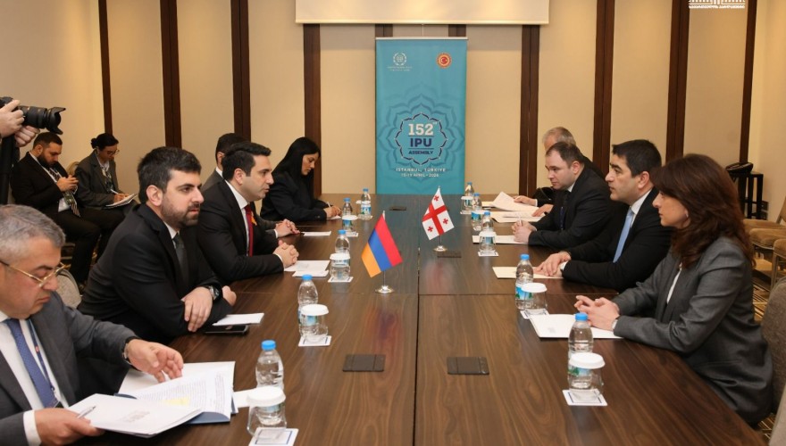 Shalva Papuashvili met with the President of the National Assembly of the Republic of Armenia