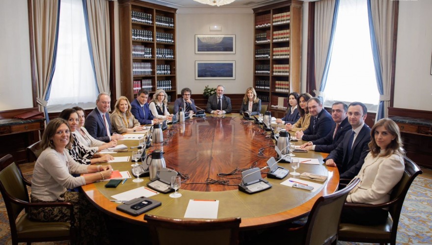 Members of the Foreign Relations Committee Delegation Met with the Chair of the Joint EU Committee of the Spanish Congress of Deputies and Senate