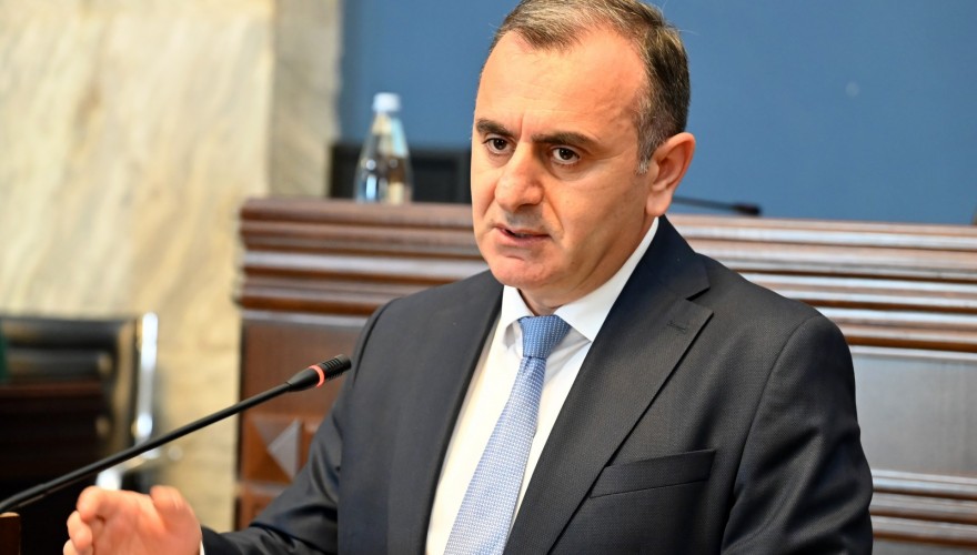 პარლამენტის აპარატის უფროსმა კახა ოქროჯანაშვილმა საფინანსო-საბიუჯეტო კომიტეტს პარლამენტის 2027 წლის ბიუჯეტის პროექტი წარუდგინა