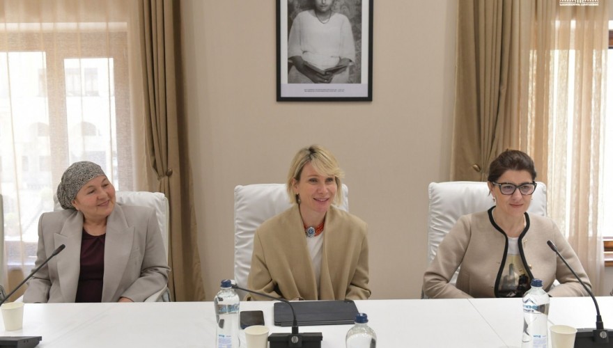 Nino Tsilosani met with women living in Akhmeta Municipality