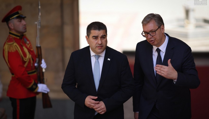 შალვა პაპუაშვილი სერბეთის რესპუბლიკის პრეზიდენტს შეხვდა