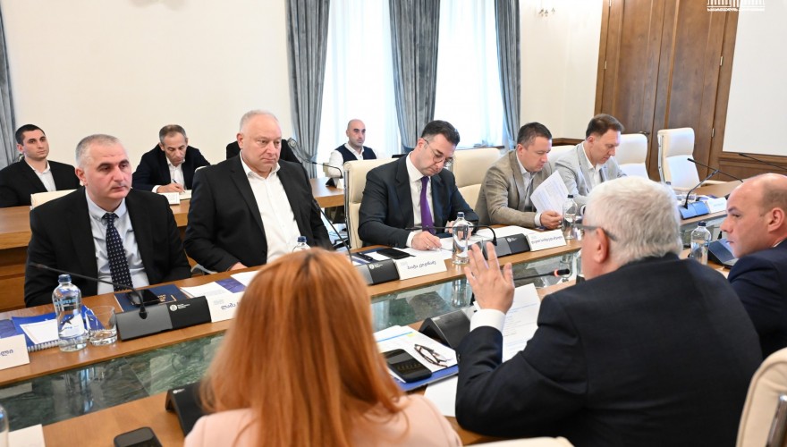 პარლამენტში დაზღვევის სახელმწიფო ზედამხედველობის სამსახურის სამეთვალყურეო საბჭოს სხდომა გაიმართა
