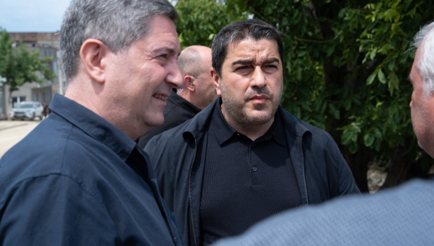 Shalva Papuashvili Visited Disaster-Affected Area in Telavi