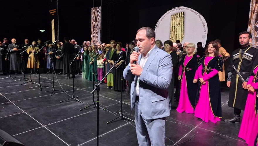 გიორგი გაბუნია და გრეტა წიწავა პოლიკარპე ხუბულავას სახელობის VI საერთაშორისო ფესტივალს დაესწრნენ