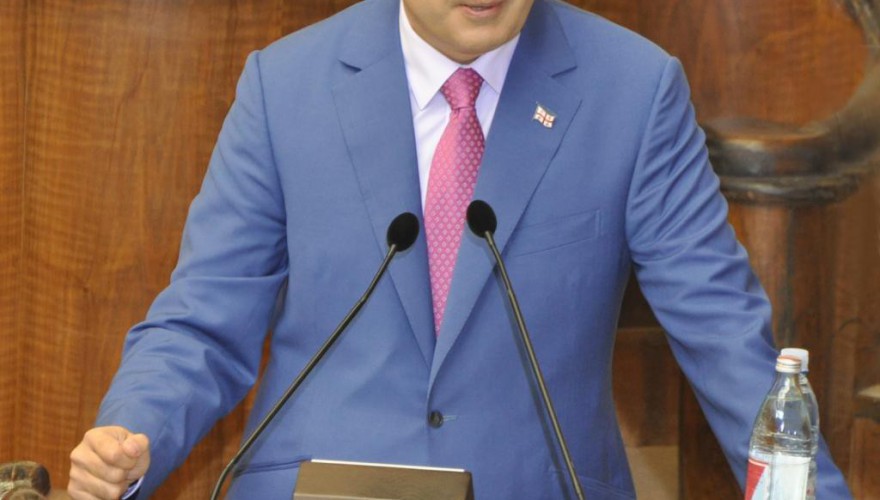 საქართველოს პრეზიდენტის, მიხეილ სააკაშვილის გამოსვლა საქართველოს პარლამენტის პლენარულ სხდომაზე