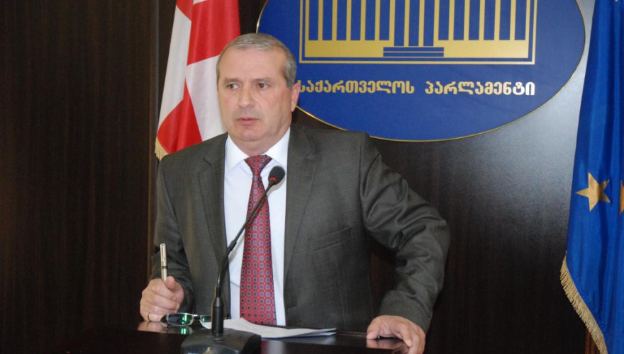 საქართველოს პარლამენტის ფრაქციის \"ერთობა სამართლიანობისთვის“ წევრის, კარლო კოპალიანის ბრიფინგი
