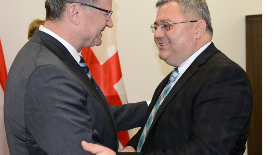 საქართველოს პარლამენტის თავმჯდომარე დავით უსუფაშვილი ავსტრიის რესპუბლიკის პარლამენტის ეროვნული საბჭოს ვიცე სპიკერს, კარლჰაინს კოპფს შეხვდა