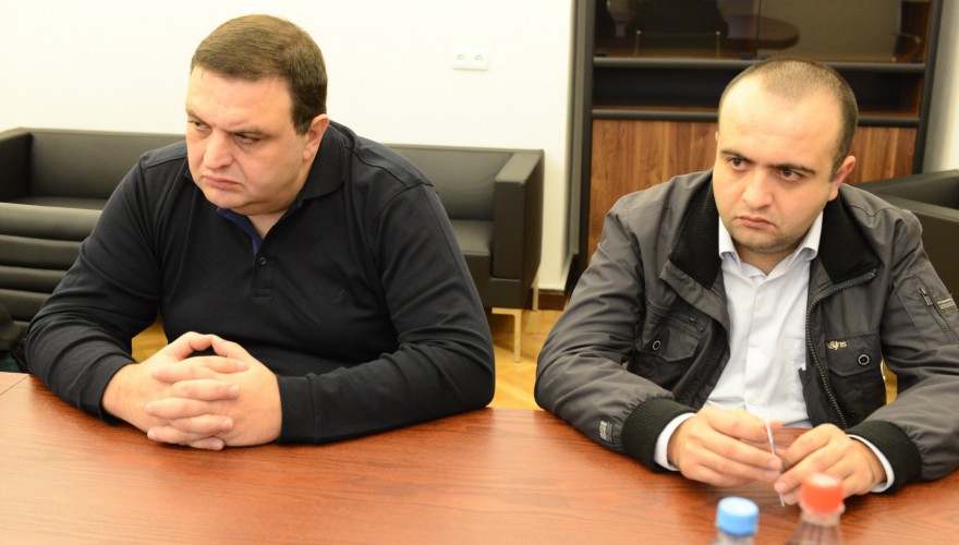 The meeting of Gubaz Sanikidze and Shalva Kiknavelidze with the Head of IOM Georgia Mission, Iliana Derilova-Stoykova