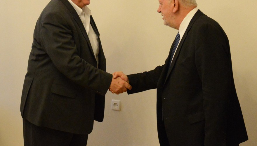 The meeting of the Chair of Sector Economy and Economic Policy Committee, Zurab Tkemaladze with the EU Affairs Committee of Senate of Czech Republic