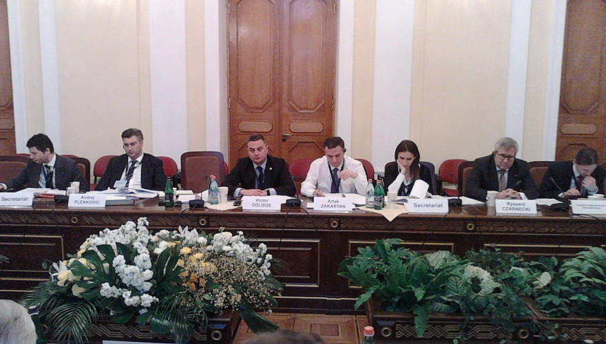 ვიქტორ დოლიძე ევრონესტის საპარლამენტო ასამბლეის თანაპრეზიდენტის თანამდებობაზე აირჩიეს