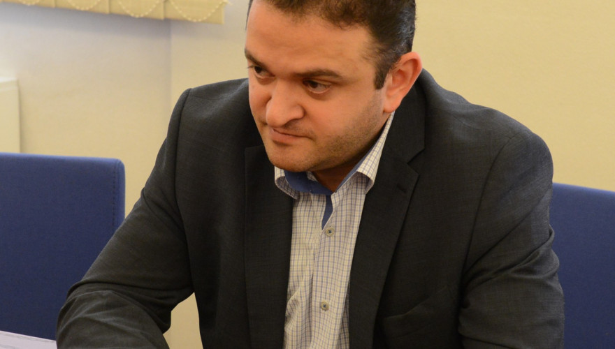 The meeting of the Deputy-Chair of the Human Rights and Civil Integration Committee, Gedevan Popkhadze with the affected lawyer
